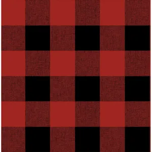 Red And Black Plaid Wallpaper