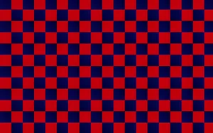 Red And Blue Checkered Wallpaper