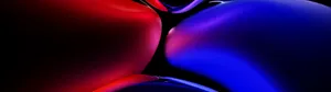 Red And Blue Ultra Hd Dual Monitor - Wallpaper Wallpaper