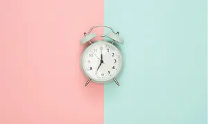 Red And Green Time Wallpaper