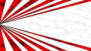 Red And White Diagonal Stripes Rays Wallpaper