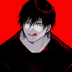 Red Backed Anime Character Art Wallpaper