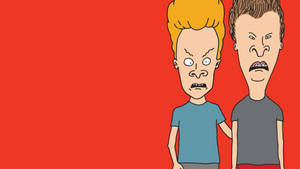 Red Beavis And Butt Head Wallpaper