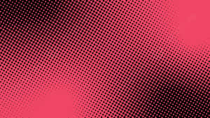Red Black Gradient Dot Pattern Wallpaper