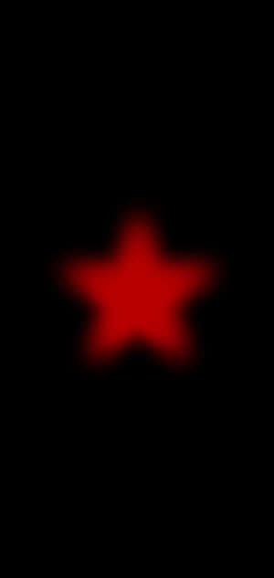 Red Blur Star Black Background Wallpaper