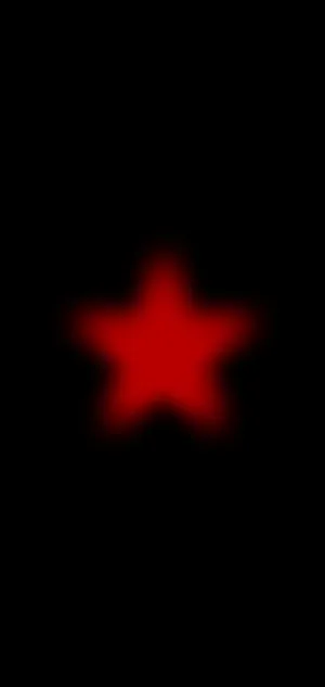 Red Blur Star Black Background Wallpaper