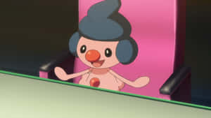 Red Bump Of Mime Jr. Wallpaper