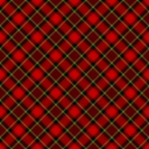 Red Checkered Pattern On A Vibrant Background Wallpaper