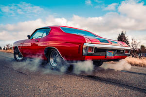 Red Chevrolet Chevelle Wallpaper