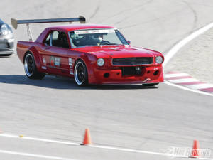 Red Cortex Ford Mustang Hd Wallpaper