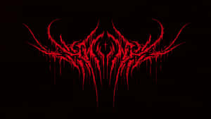 Red Creepy Symbol That Can Cause Virulent Attack Wallpaper