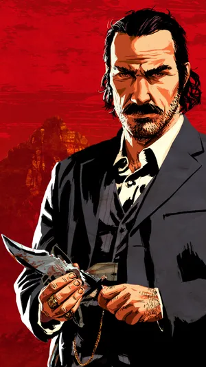 Red Dead Iphone Dutch Wallpaper