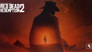 Red Dead Redemption2 Silhouette Promo Art Wallpaper