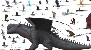 Red Death How To Train Your Dragon Size Chart Wallpaper