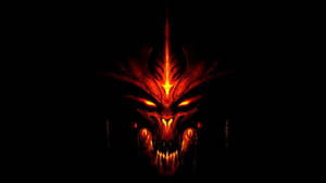 Red Devil Face Wallpaper