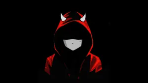 Red Devil Hoodie Wallpaper