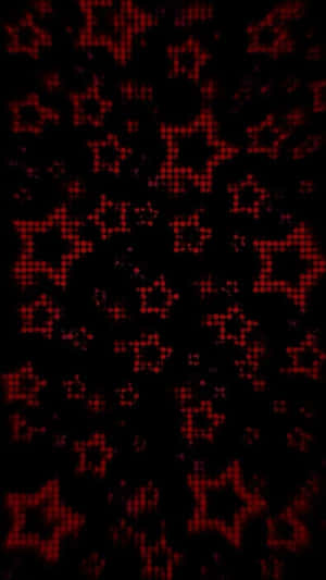 Red Digital Pattern Y2 K Aesthetic Wallpaper