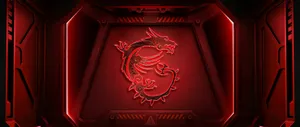 Red Dragon Gaming Logo Wallpaper