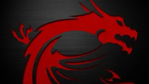 Red Dragon: Msi Logo Wallpaper