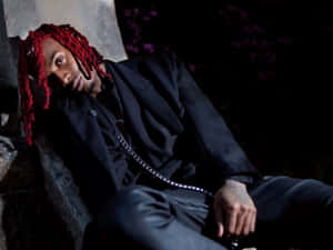 Red Dreaded Mystery Man900x675 Wallpaper