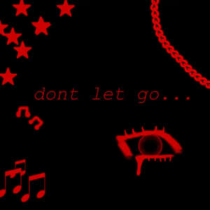 Red_ Eye_ Chain_ Stars_ Dark_ Aesthetic.jpg Wallpaper