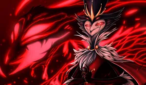 Red Eyed Demon Artwork Wallpaper