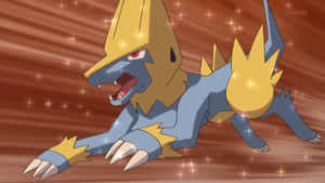 Red Eyes Of Manectric Wallpaper
