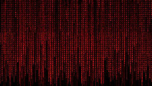 Red Firefly Streaks Infuse The Nightscape Of The Matrix. Wallpaper