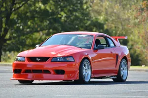 Red Ford Mustang S V T Cobra Wallpaper