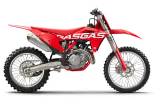 Red Gas Gas Motocross Bike Wallpaper