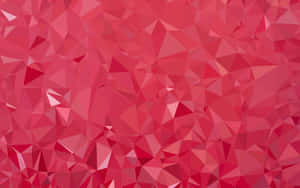 Red Geometric Polygon Background Wallpaper