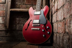 Red Gibson 335 Wallpaper