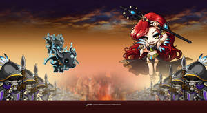 Red Hair Maplestory Wallpaper