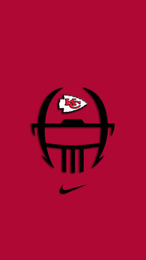 Red Helmet Kc Chiefs Phone Wallpaper