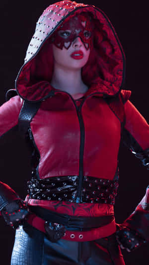 Red Hood Heroine Costume Wallpaper