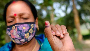 Red Indelible Ink Wallpaper