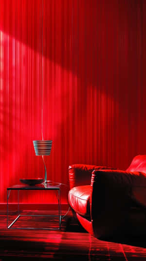 Red Interior Design Y2 K Aesthetic.jpg Wallpaper