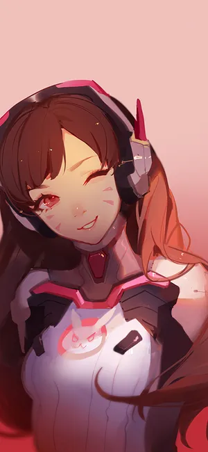 Red Iphone 11 Wallpaper Featuring Anime Style Art. Wallpaper