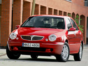 Red Lancia Lybra Sedan Wallpaper