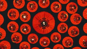 Red Lantern Corps Symbols Wallpaper