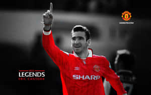 Red Legends Eric Cantona Wallpaper