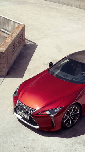 Red Lexus Iphone Wallpaper