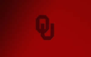 Red Logo Of Ou Sooners Wallpaper