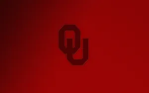 Red Logo Of Ou Sooners Wallpaper