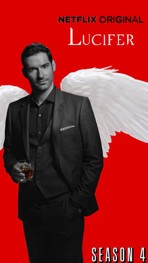 Red Lucifer Season 4 Wallpaper