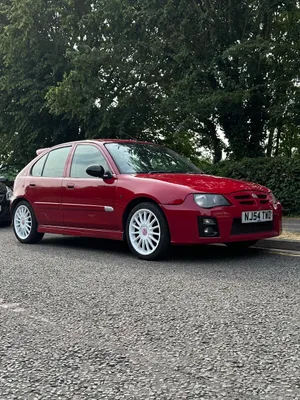 Red M G Z R Hatchback Car Wallpaper