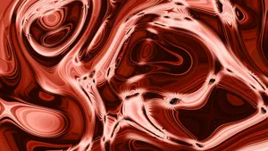 Red Marbleized Abstract Texture Wallpaper
