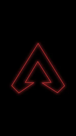 Red Neon Apex Legends Logo Wallpaper