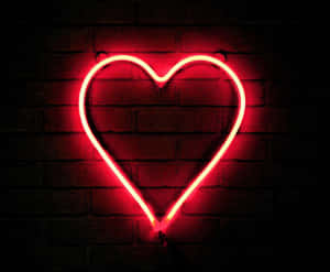 Red Neon Lights Tumblr Laptop Wallpaper