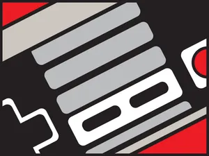 Red Nes Controller Wallpaper